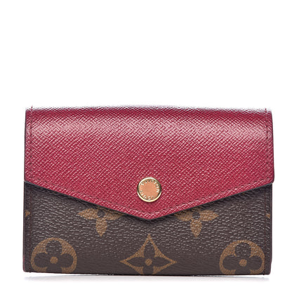 Louis Vuitton Monogram Sarah Multicartes Fuchsia 1 of 10