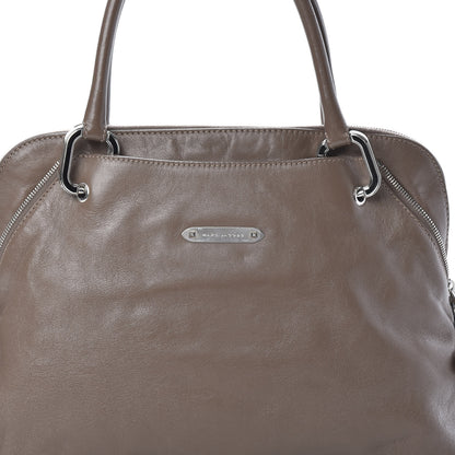 Marc Jacobs Lambskin Paradise Rio Satchel Grey 7 of 10