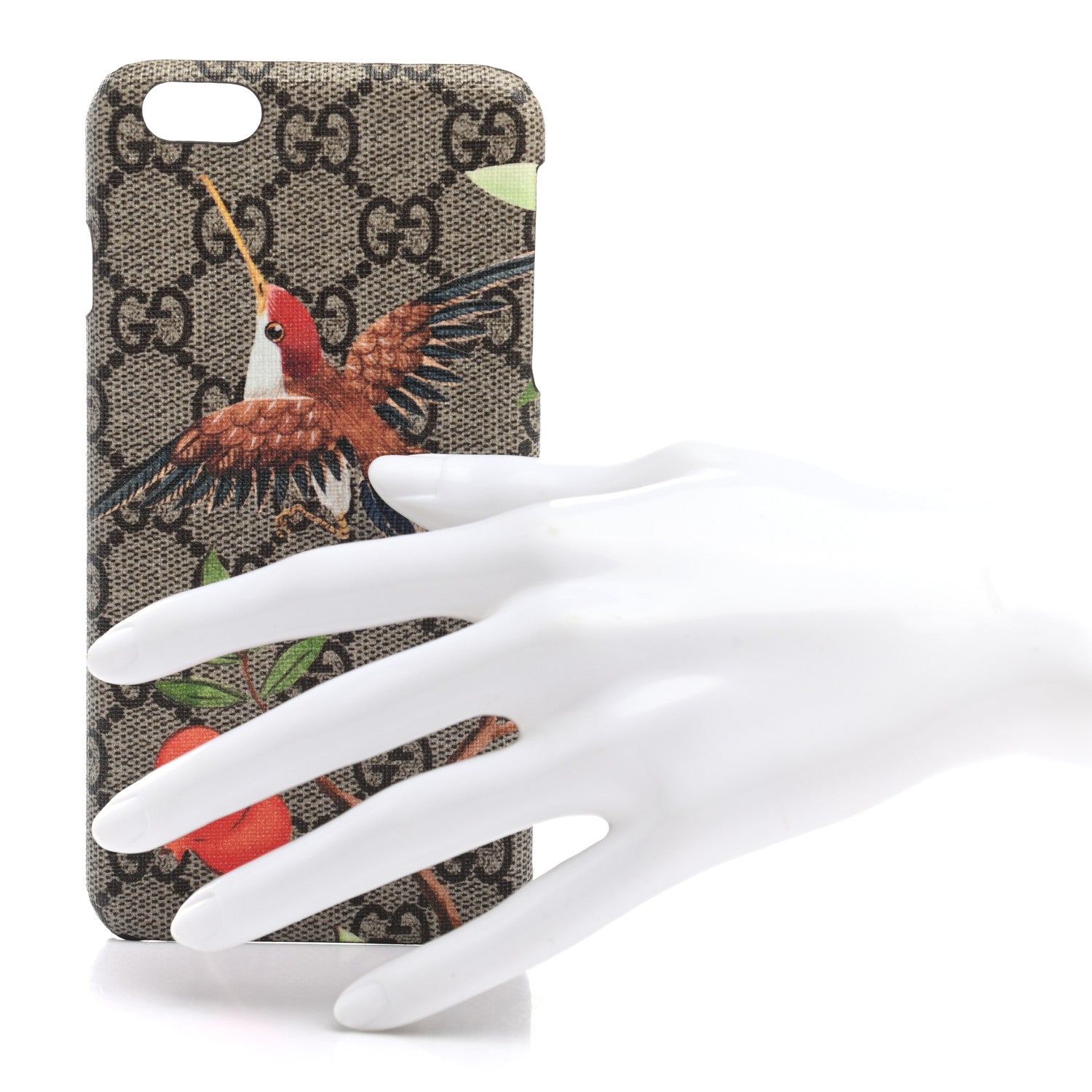 Gucci GG Supreme Monogram Tian Print iPhone 6 Plus Case 2 of 6