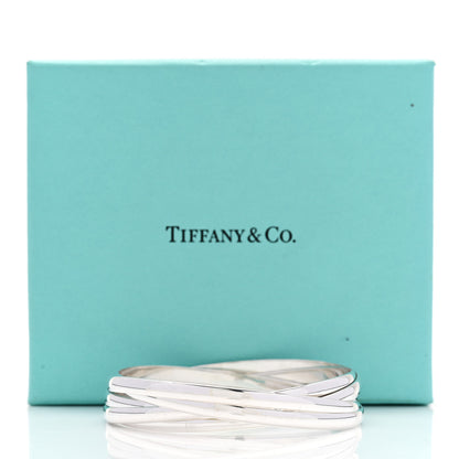 Tiffany Sterling Silver Paloma's Melody 5 Bangle Bracelet 4 of 4
