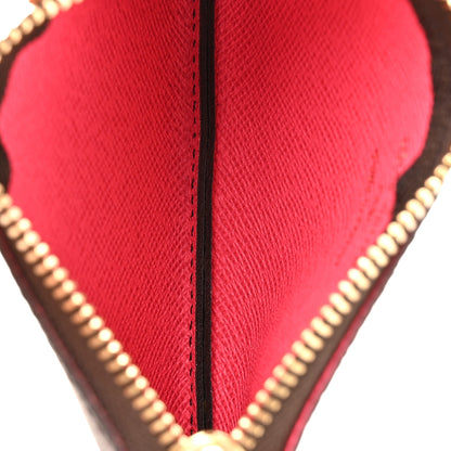 Louis Vuitton Monogram 2023 Christmas Animation Sailing Vivienne Key Pouch Dragonfruit Pink 5 of 6