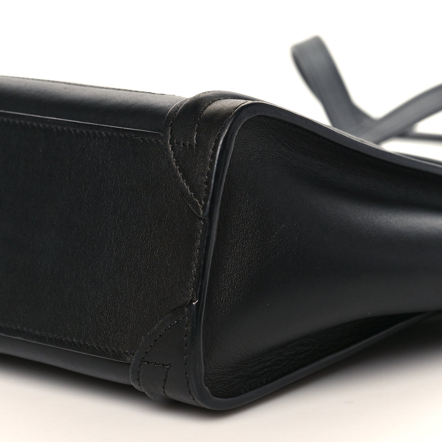 Smooth Calfskin Nano Luggage Black