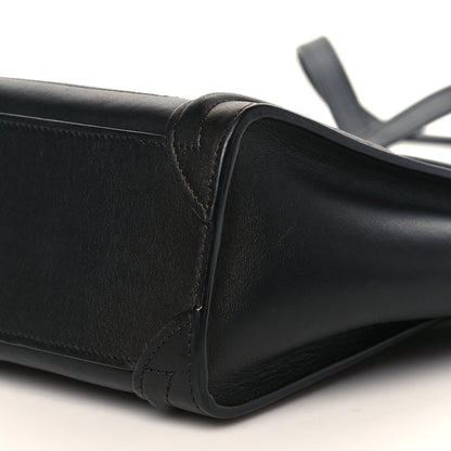 Celine Smooth Calfskin Nano Luggage Black 8 of 8