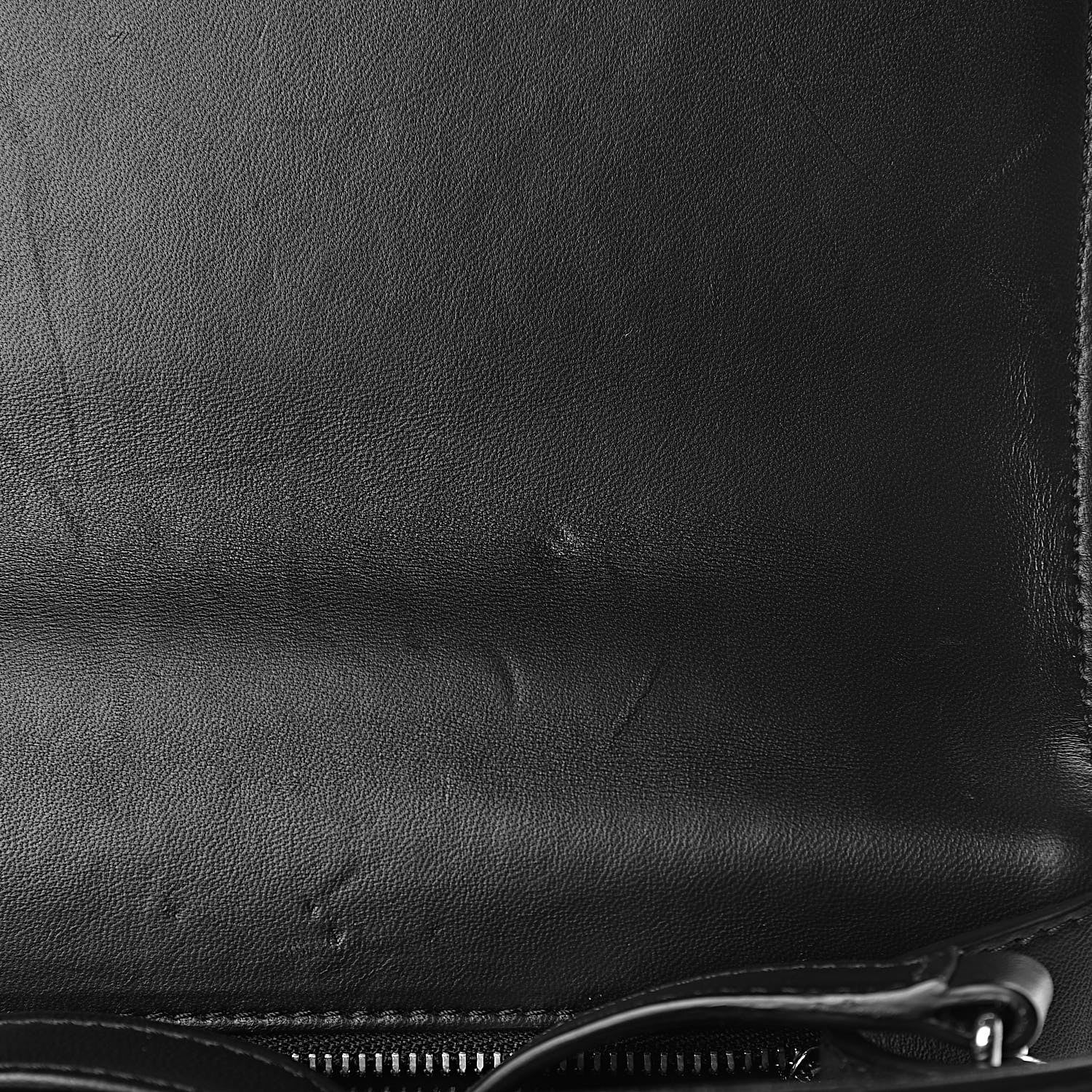 Alexander McQueen Lambskin Quilted Knuckle Shoulder Bag Black 8 of 16