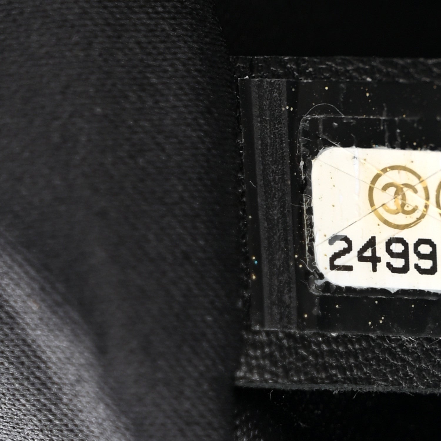Chanel Sequin Nylon Lambskin Astronaut Essentials Backpack Black White 8 of 13