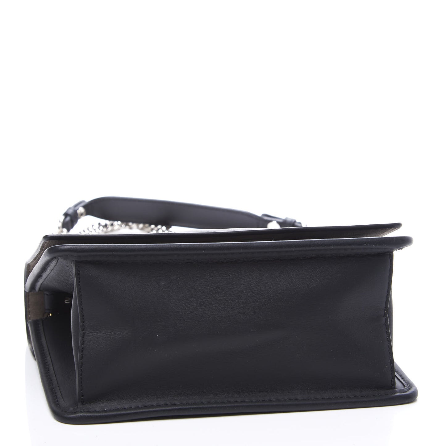 Vitello Century Opaco F is Fendi Small Kan I Shoulder Bag Black