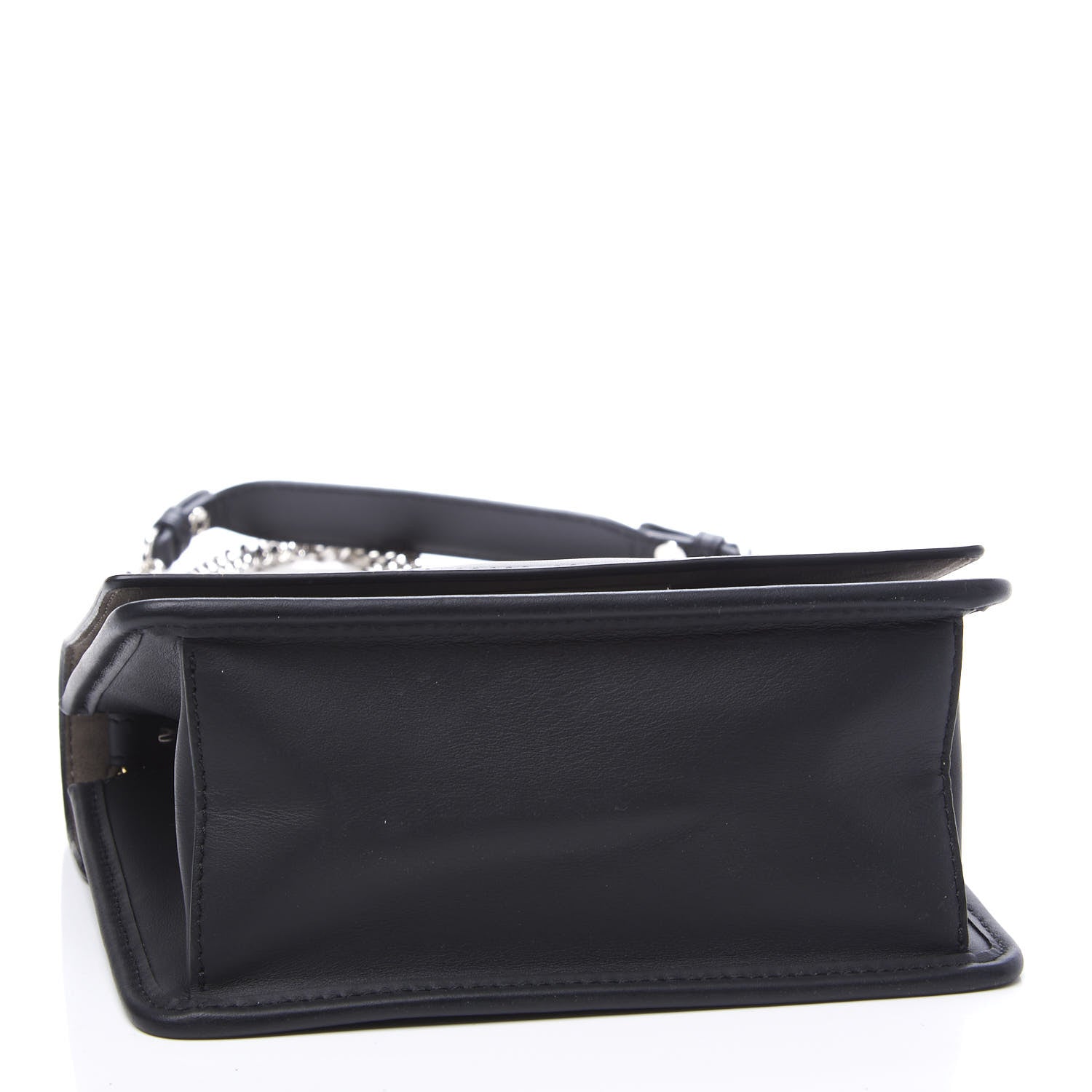 Fendi Vitello Century Opaco F is Fendi Small Kan I Shoulder Bag Black 3 of 11
