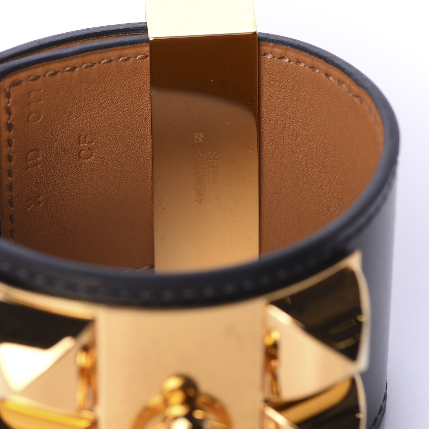 Hermes Box Collier de Chien CDC Bracelet S Black 4 of 9