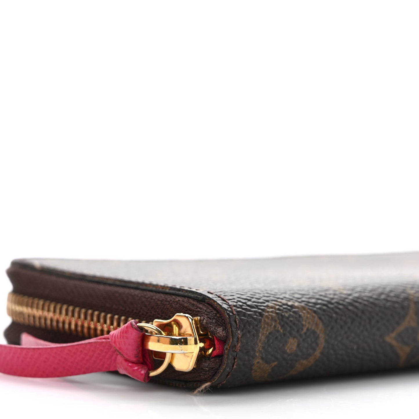 Monogram Clemence Wallet Fuchsia
