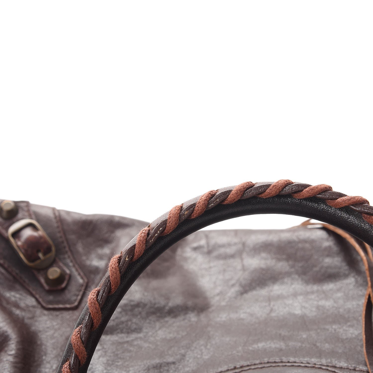 Balenciaga Chevre Classic Hardware City Chocolate 8 of 15