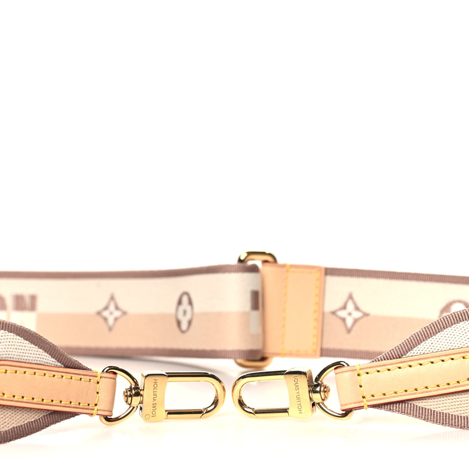 Louis Vuitton Jacquard Speedy Bandouliere 20 Shoulder Strap Beige 3 of 3