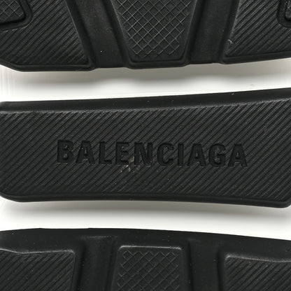 Balenciaga Technical 3D Recycled Knit Striped Womens Speed 2.0 Sneakers 37 White Multicolor 7 of 9
