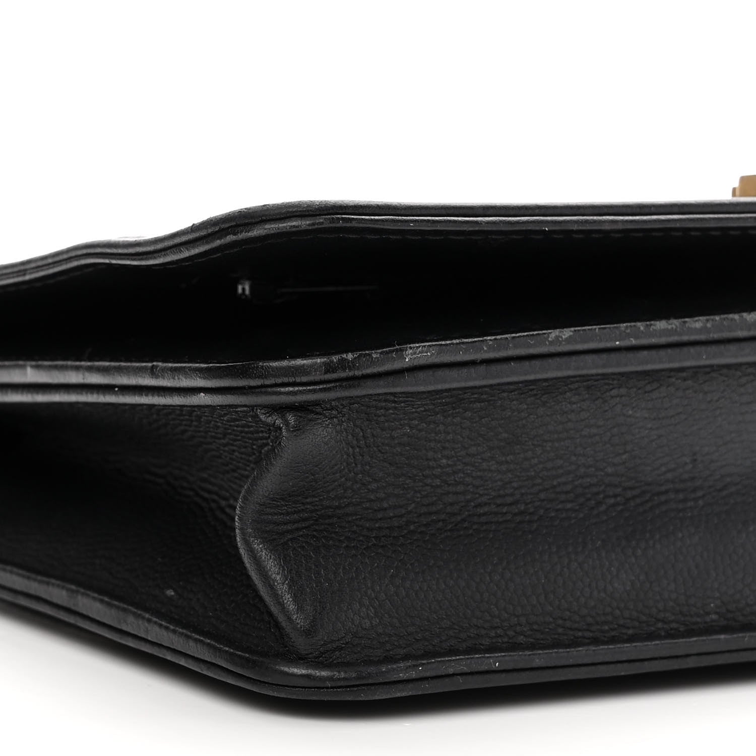 Chanel Caviar Quilted Boy Wallet On Chain WOC Black 10 of 14
