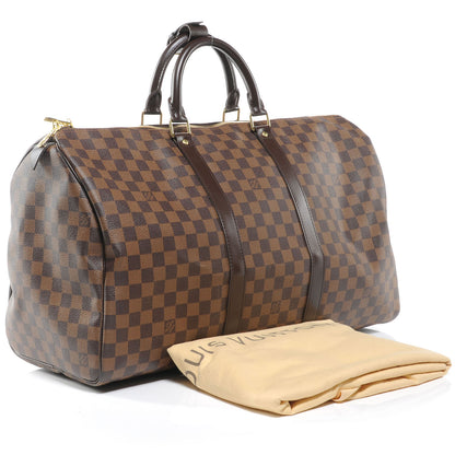 Louis Vuitton Damier Ebene Keepall 50 2 of 7