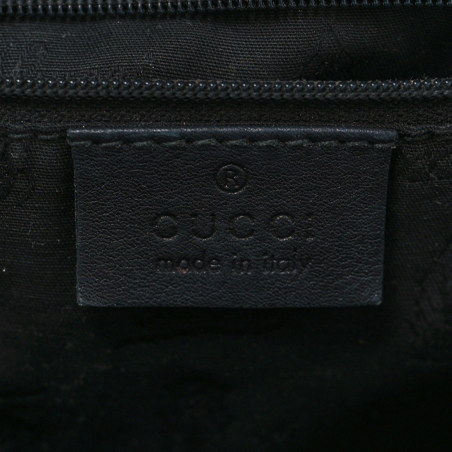 Guccissima Medium Sukey Tote Black