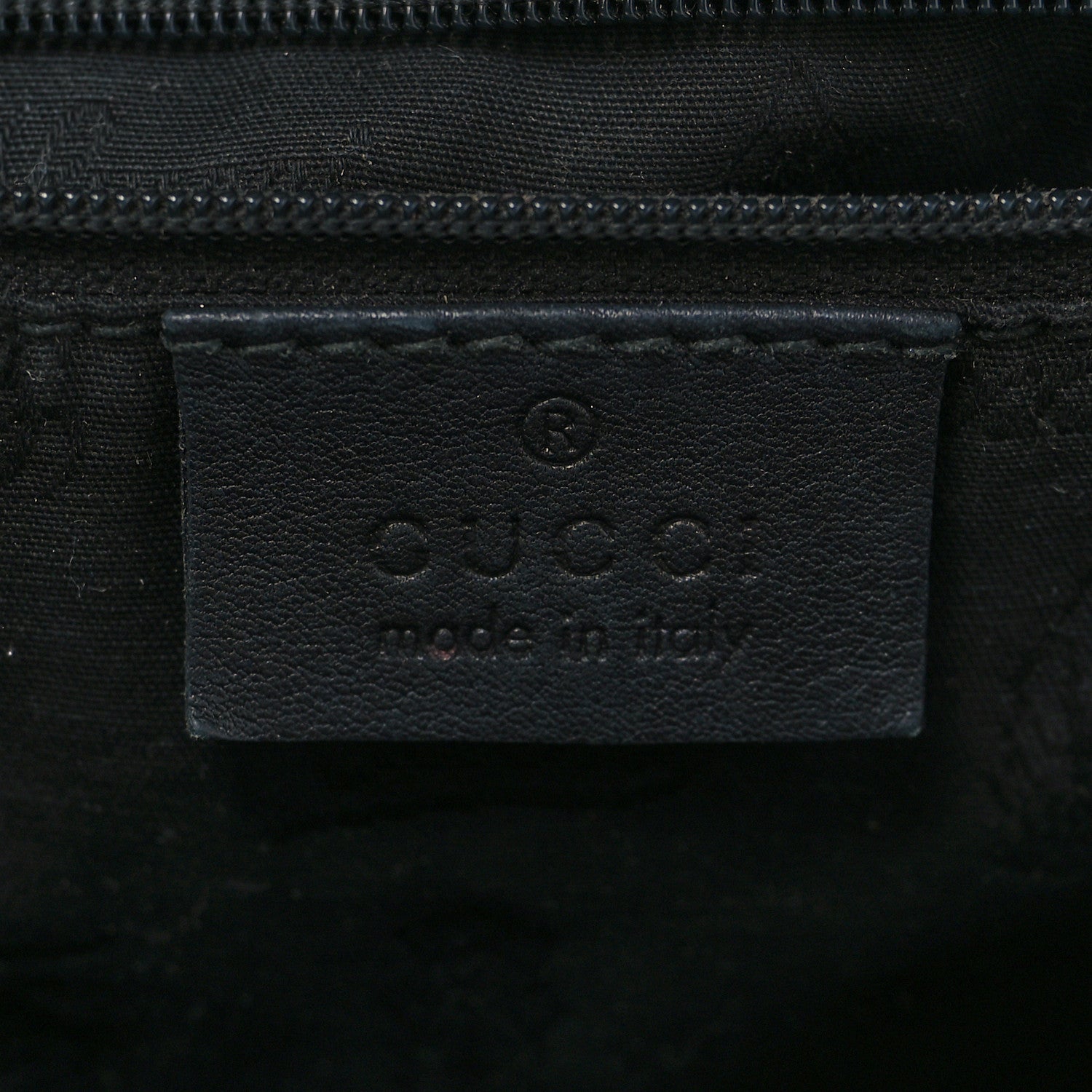 Gucci Guccissima Medium Sukey Tote Black 6 of 15