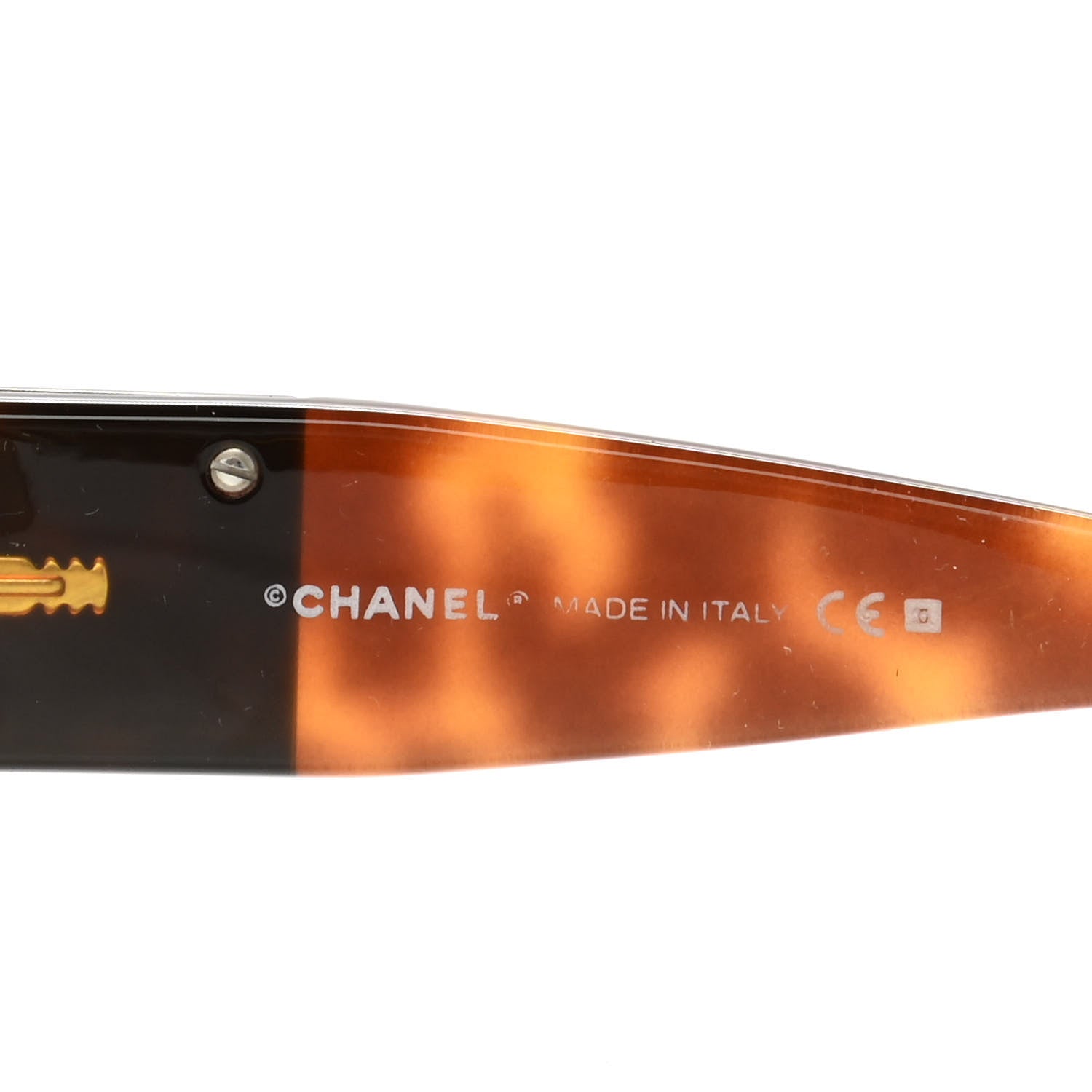 Chanel Crystal CC Sunglasses 4117-B Tortoise 5 of 5