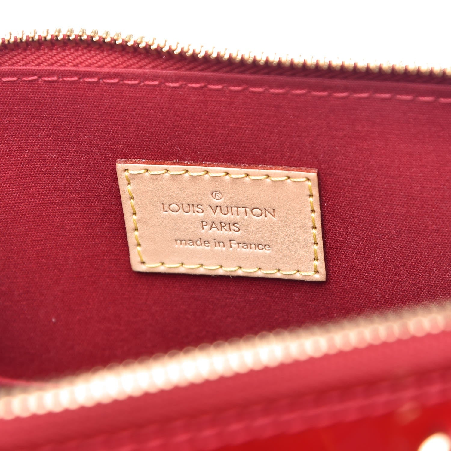 Louis Vuitton Vernis Alma PM Pomme D'Amour 6 of 6