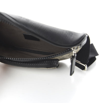 Gucci GG Supreme Monogram Belt Bag Black 5 of 10