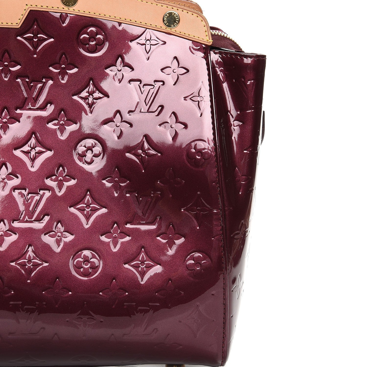 Louis Vuitton Vernis Brea GM Rouge Fauviste 8 of 9
