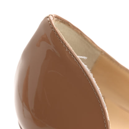 Christian Louboutin Patent Iriza 85 Pumps 37 Nude 9 of 10