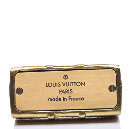 Louis Vuitton Antique Brass Keepall Paperweight 3 of 4