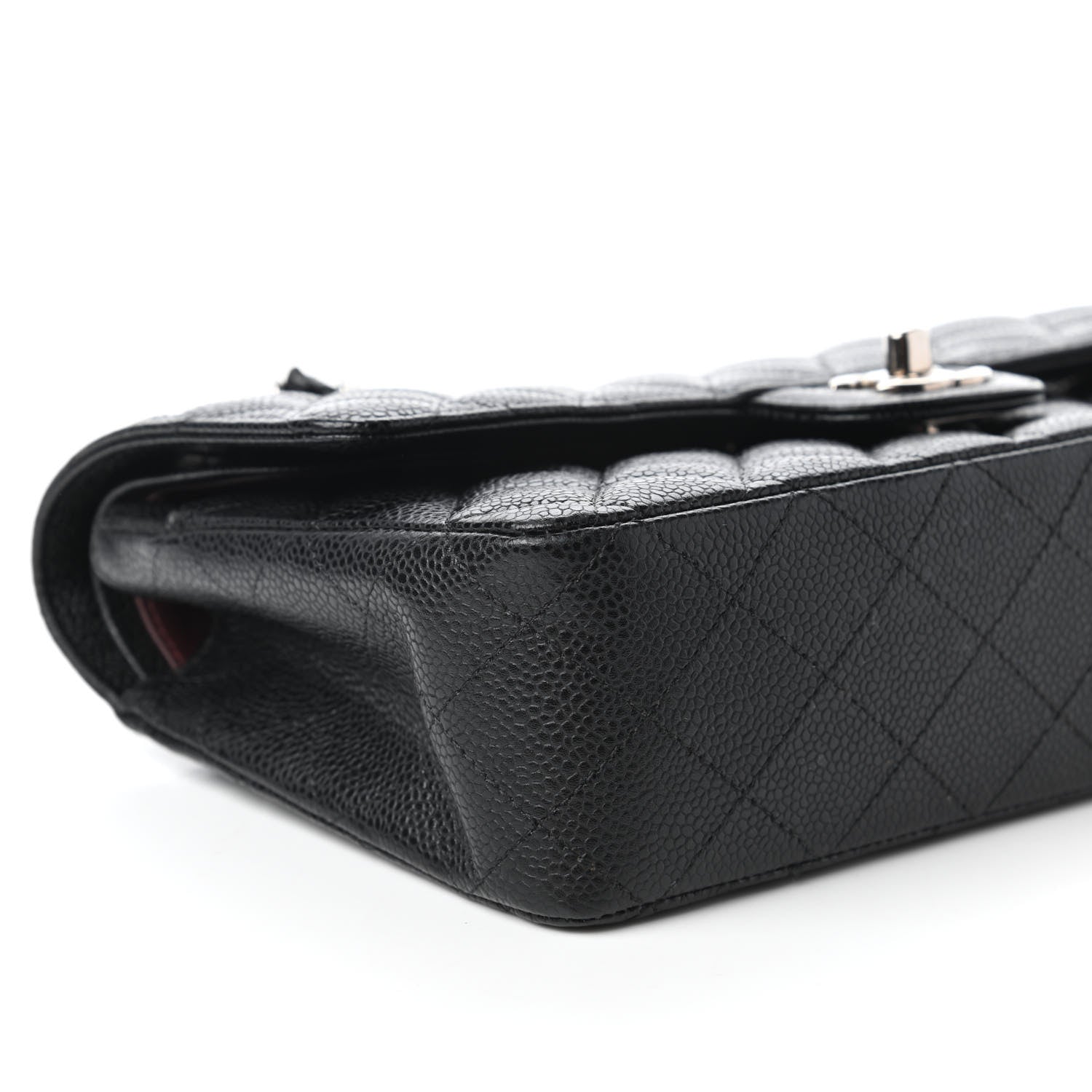 Chanel Caviar Quilted Medium Double Flap Black 6 of 11