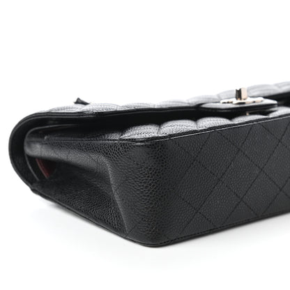 Chanel Caviar Quilted Medium Double Flap Black 6 of 11