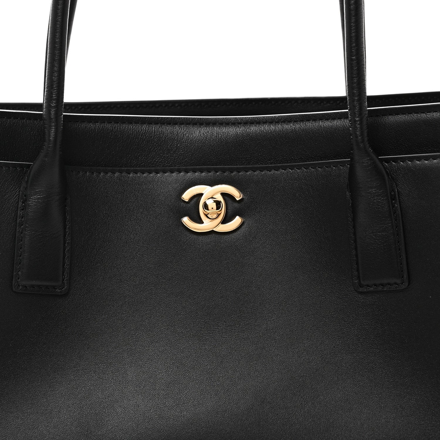 Chanel Calfskin Archetype Small Shopping Tote Black 8 of 11
