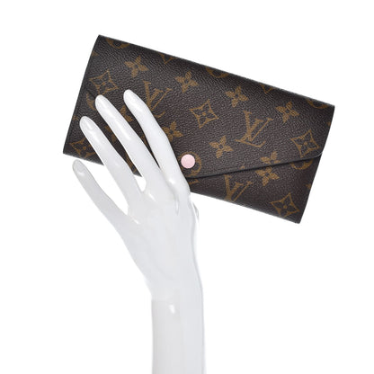 Louis Vuitton Monogram Josephine Wallet Rose Ballerine 2 of 10
