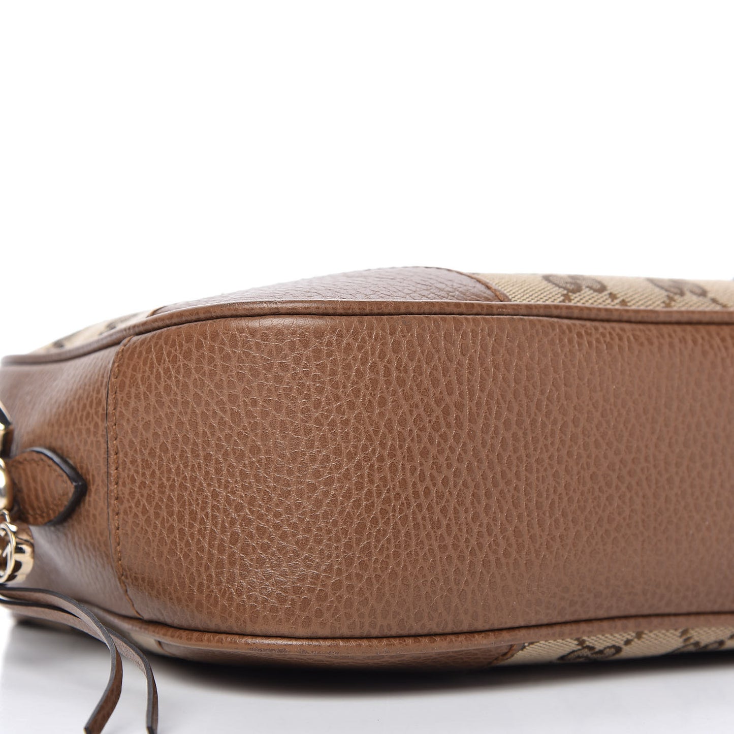 Monogram Mini Bree Messenger Bag Beige Tabacco