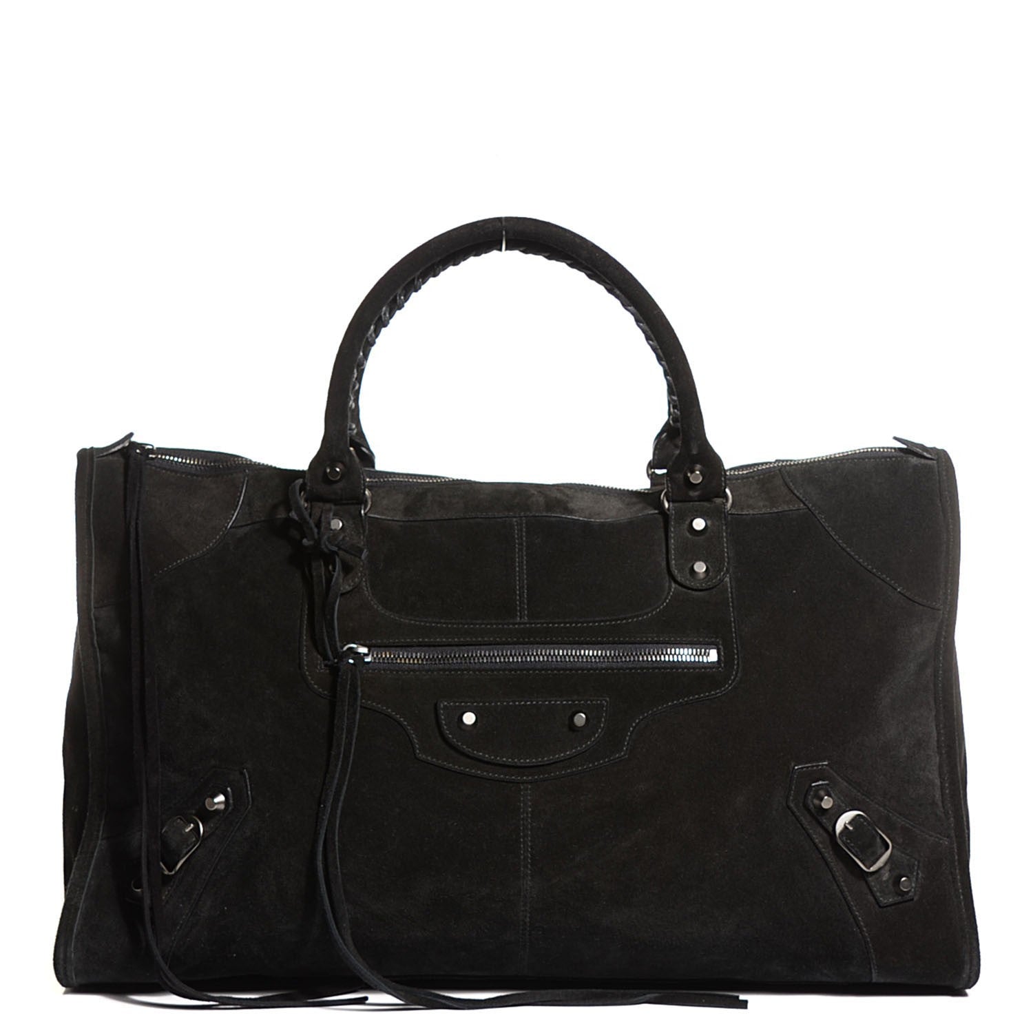 Balenciaga Baby Daim Suede Work Black 1 of 14
