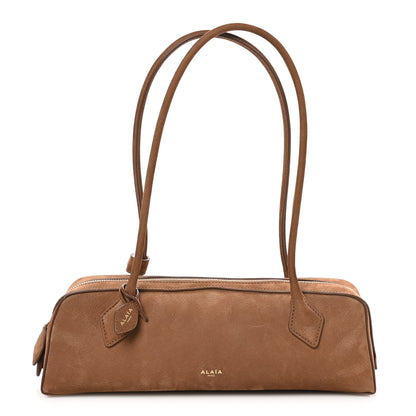 Alaia Nubuck Medium Le Teckel Bag Brown 1 of 9