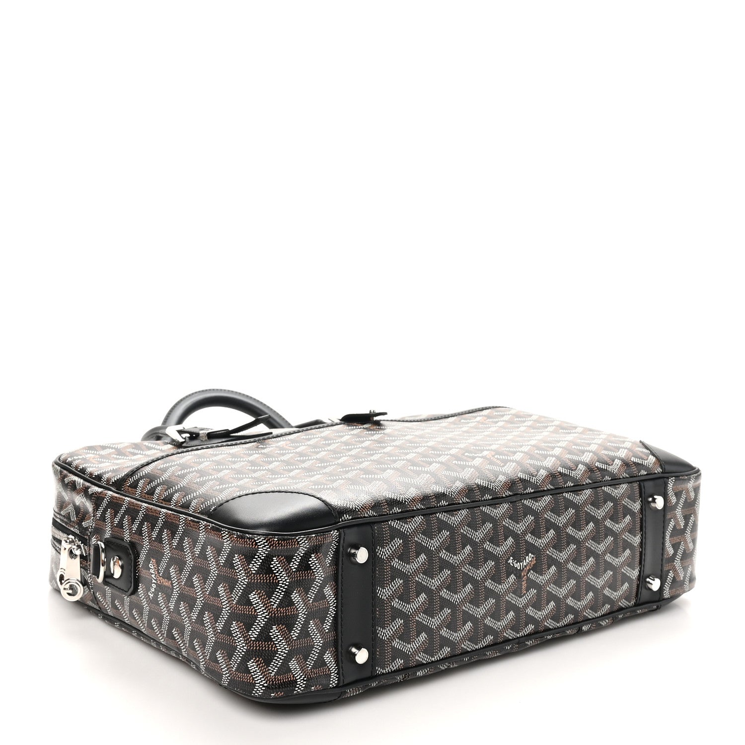 Goyard Goyardine Ambassade PM Briefcase Black 4 of 11