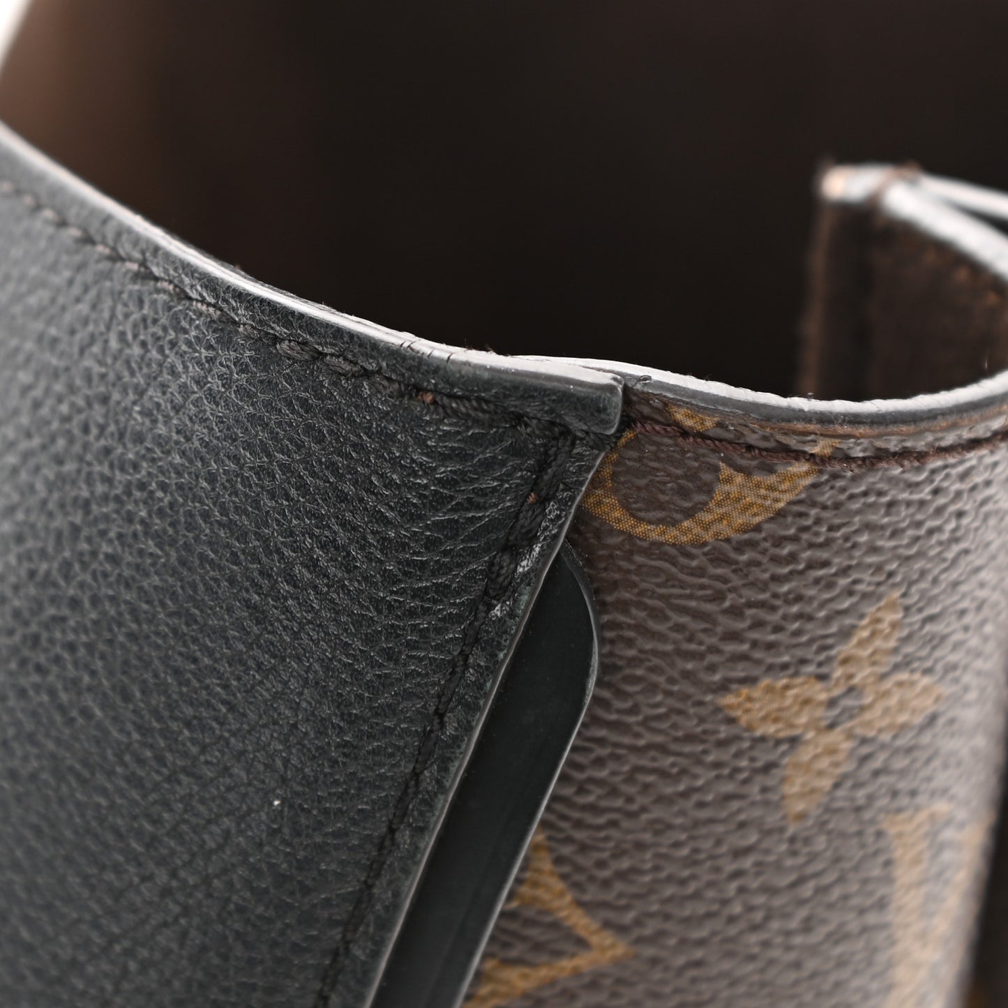 Calfskin Monogram Kimono Tote Black