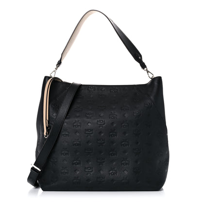 MCM Calfskin Ottomar Large Klara Hobo Black 1 of 19