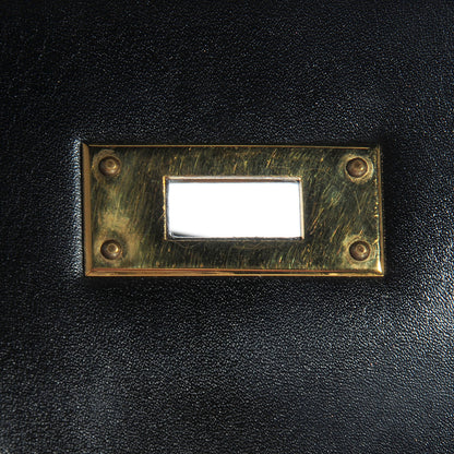 Hermes Box Kelly Retourne 32 Black 8 of 29