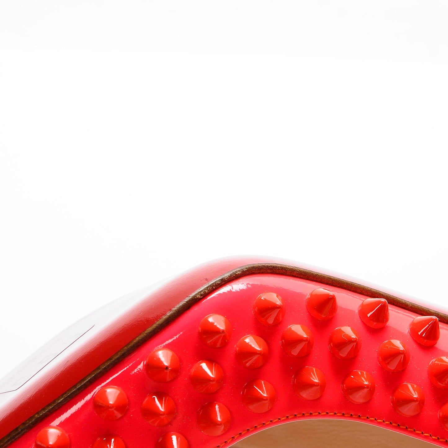 Patent Pigalle Spikes 100 Pumps 39.5 Fluo Rose Paris
