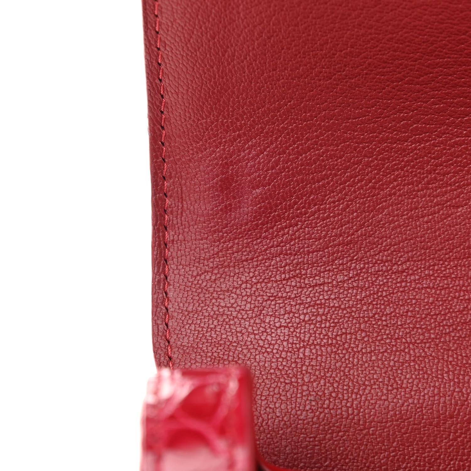 Louis Vuitton Crocodile Twist Shoulder Bag PM Rubis 9 of 10