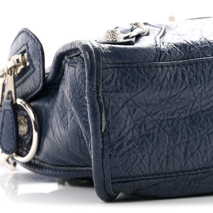 Balenciaga Agneau Giant 12 Silver Hardware Mini City Bleu Roi 8 of 10