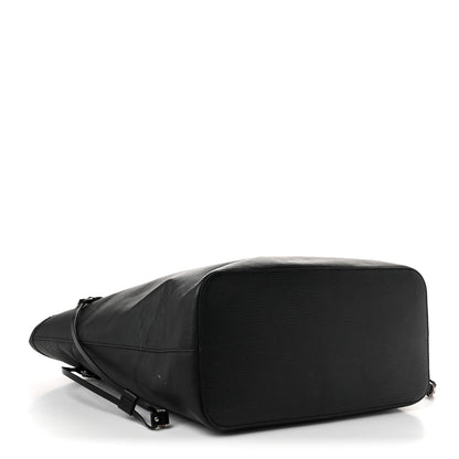 Louis Vuitton Epi Monogram Neverfull MM Black 5 of 11