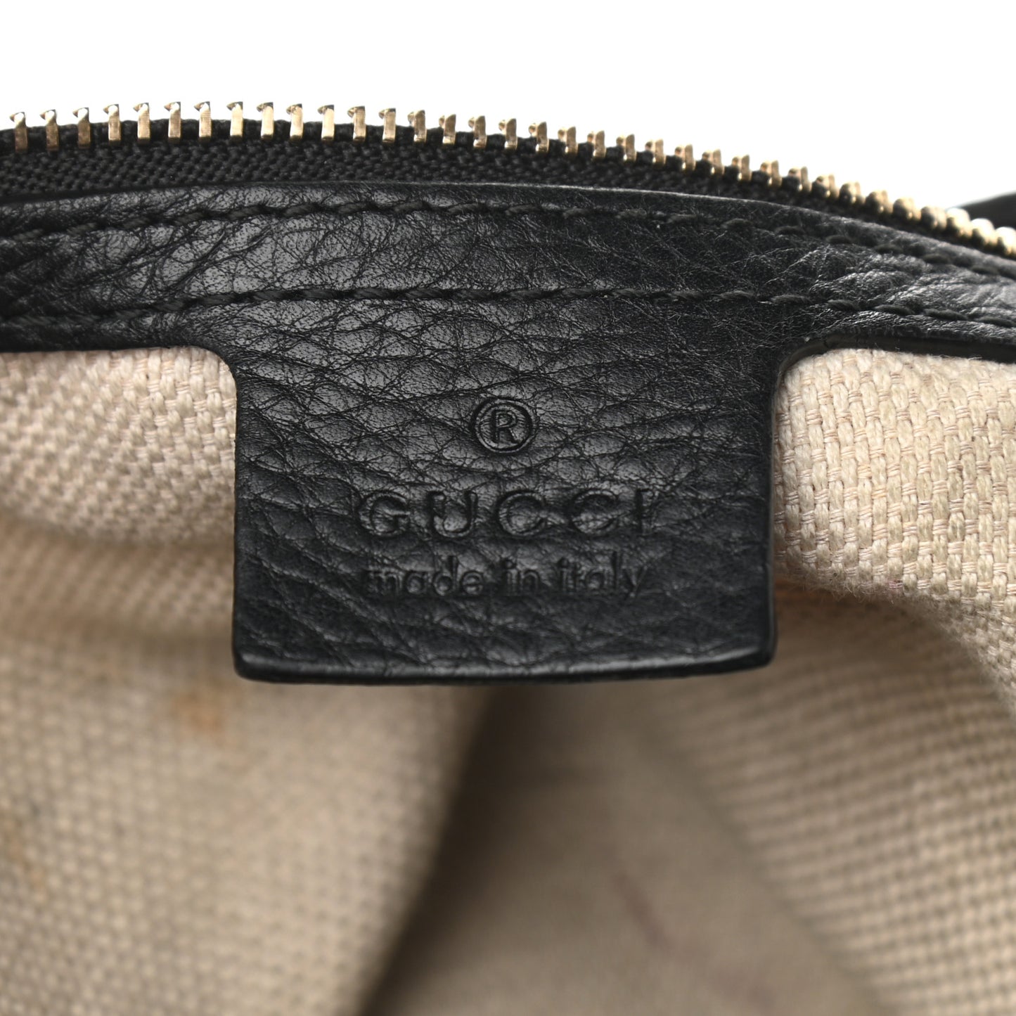 Pebbled Calfskin Medium Soho Chain Shoulder Bag Black