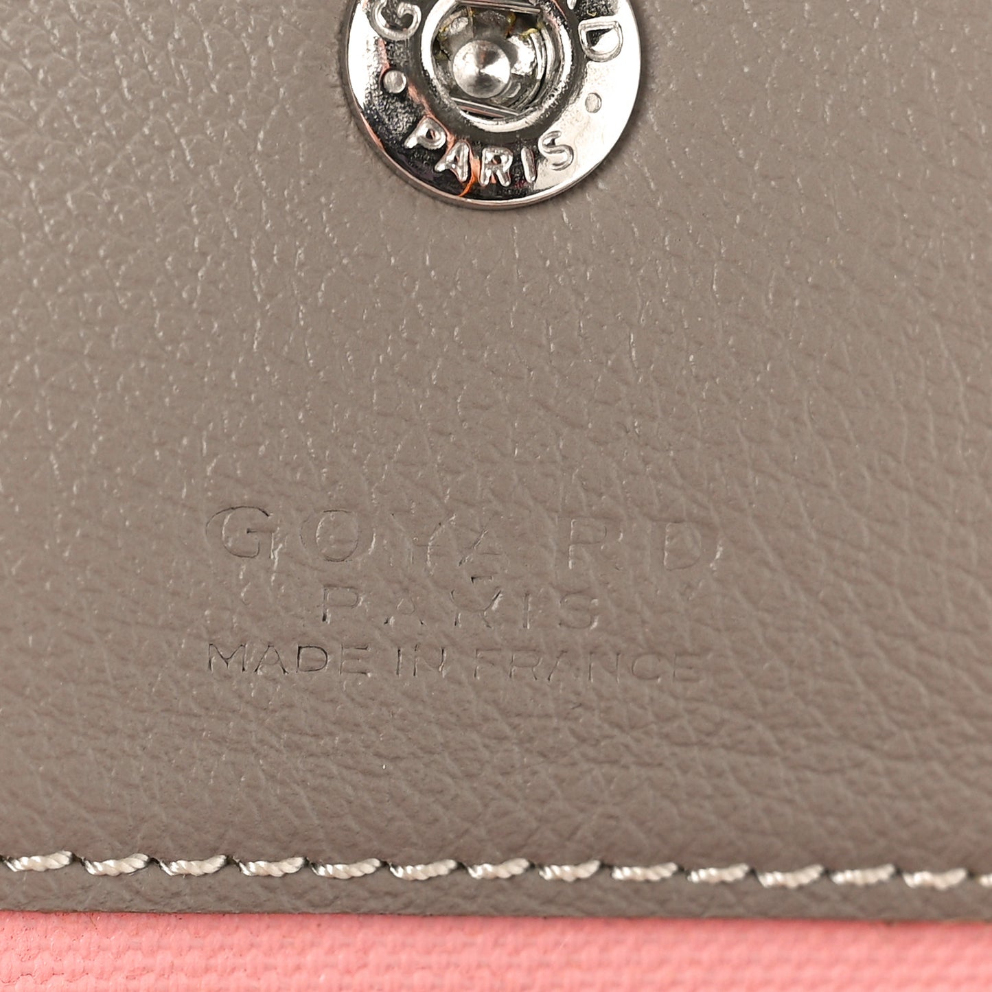 Goyardine Saint Louis Claire Voie PM Grege Powder Pink