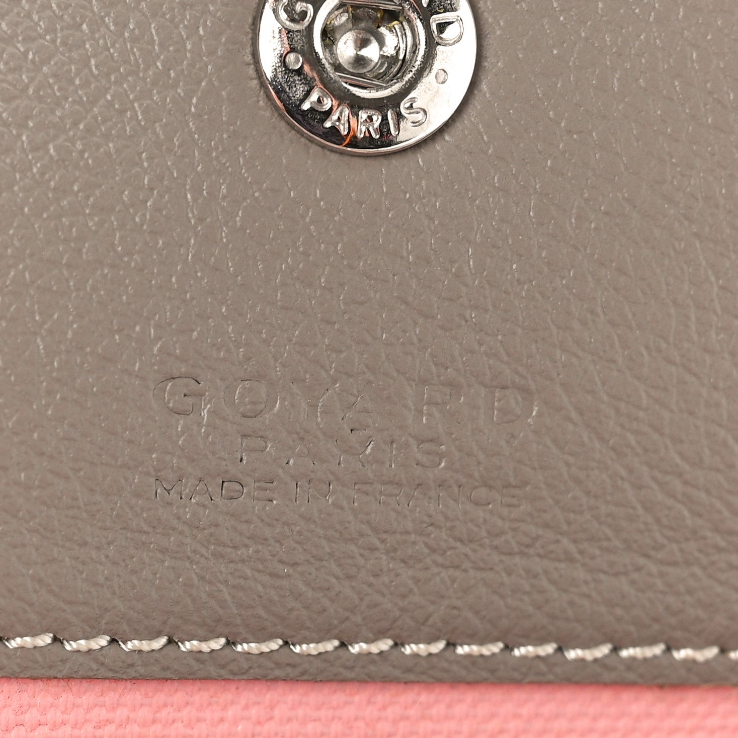 Goyard Goyardine Saint Louis Claire Voie PM Grege Powder Pink 7 of 10