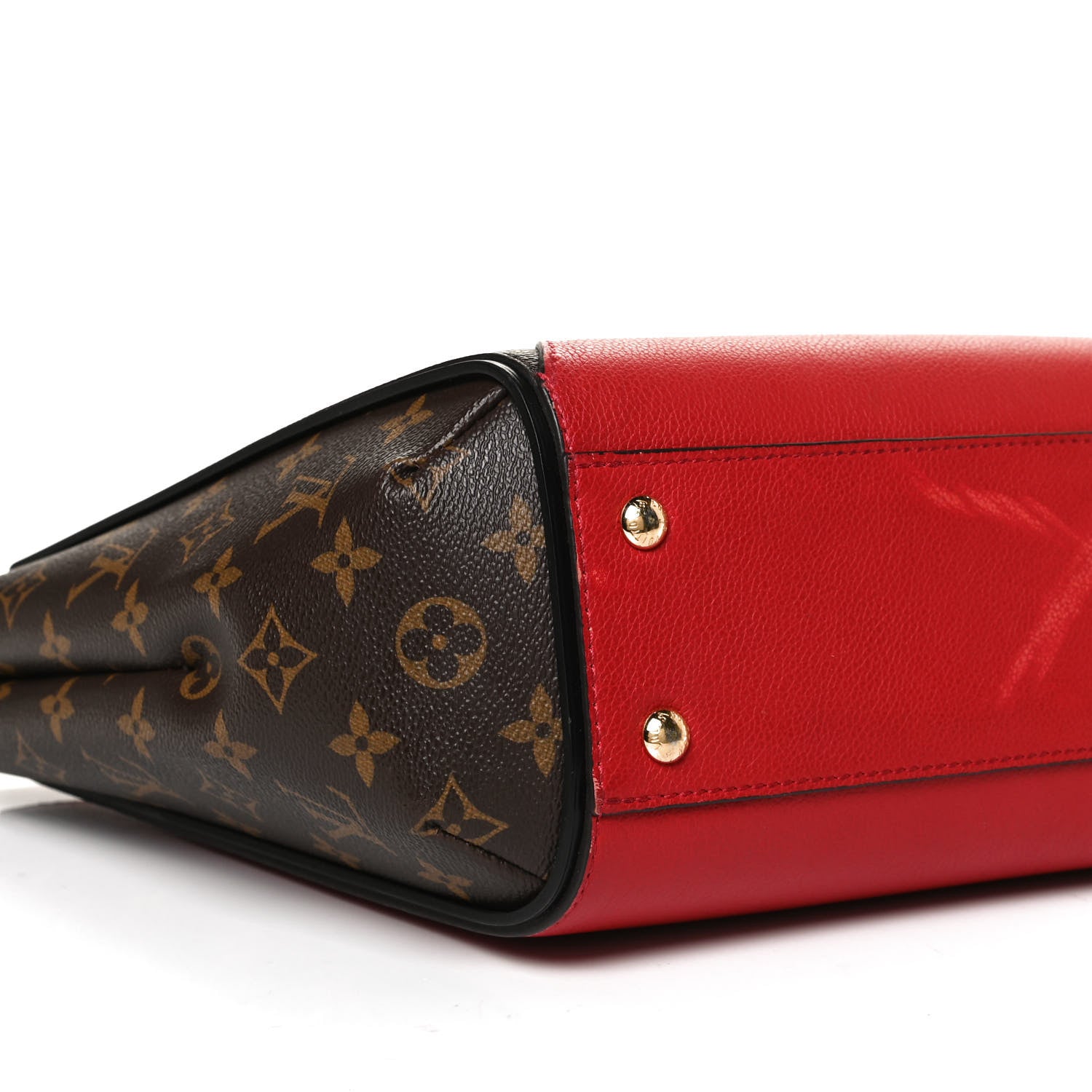 Louis Vuitton Calfskin Monogram Kimono Tote PM Cherry 9 of 10