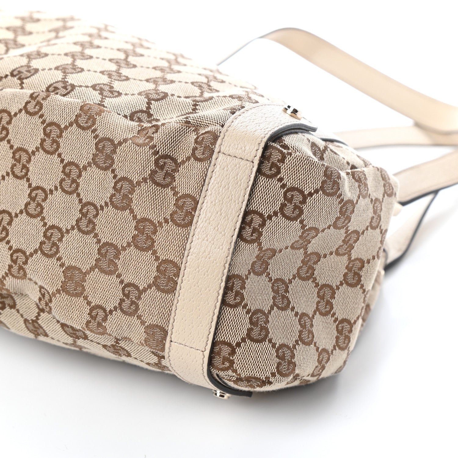 Gucci Monogram Medium Abbey Shoulder Bag Off White 9 of 9