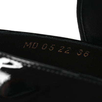 Christian Dior Patent Dior 62-22 Pumps 38 Black 9 of 12