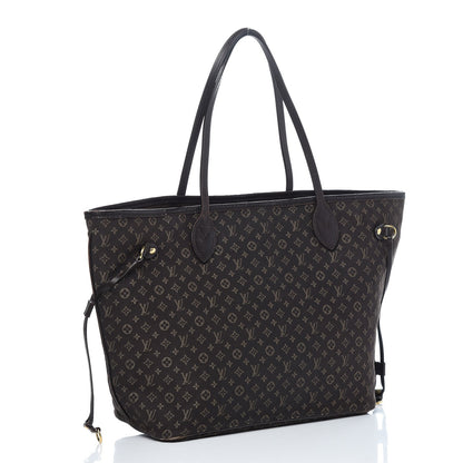 Louis Vuitton Monogram Idylle Neverfull MM Fusain 3 of 14
