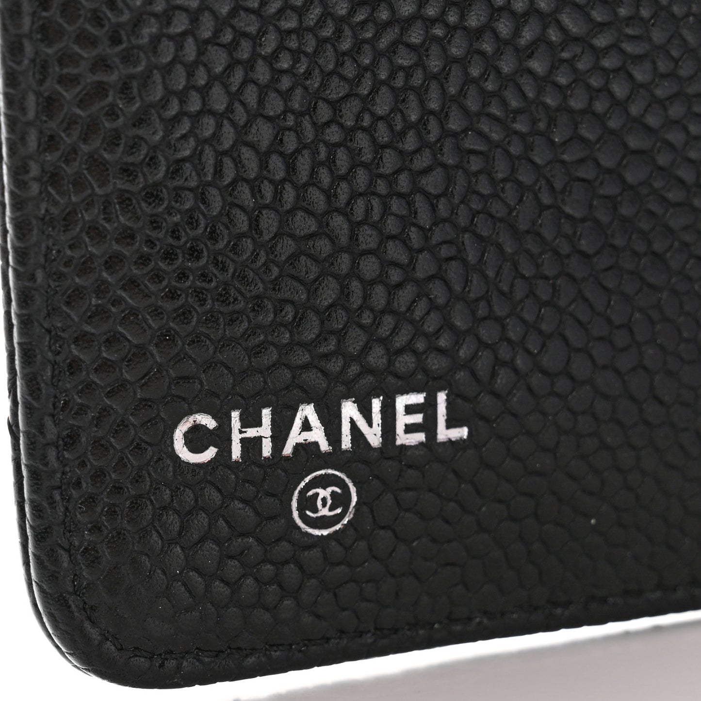 Caviar Quilted Agenda Cover Black