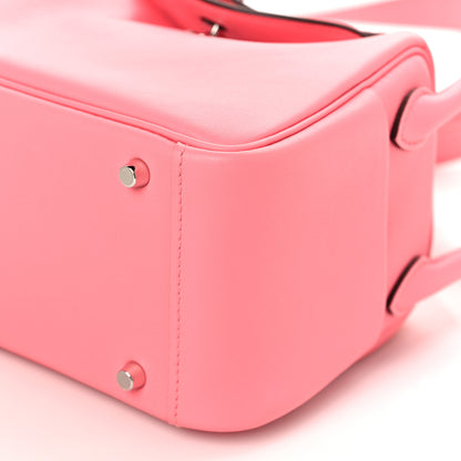 Hermes Swift Mini Lindy 20 Rose Ete 9 of 11